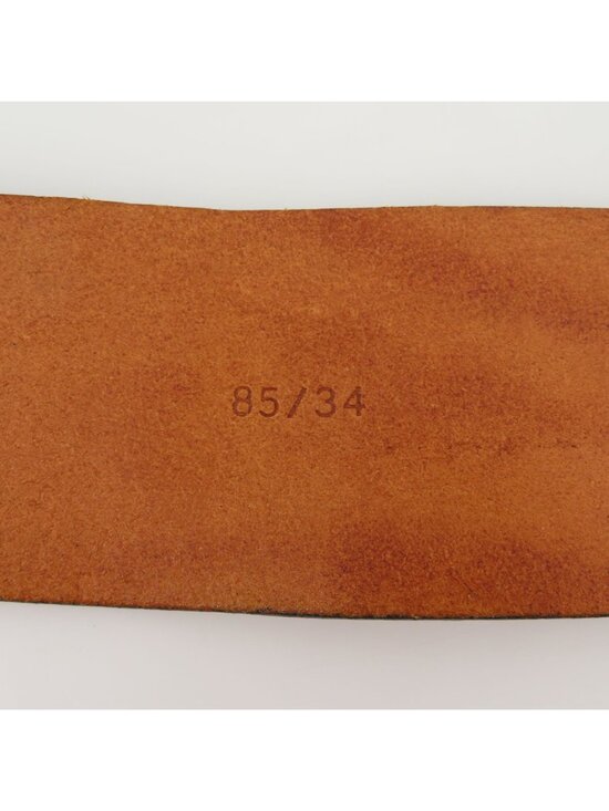 Just Cavalli Women 34 Brown Leather Wide Belt Boho Western Italy Roberto Cavalli main image 9